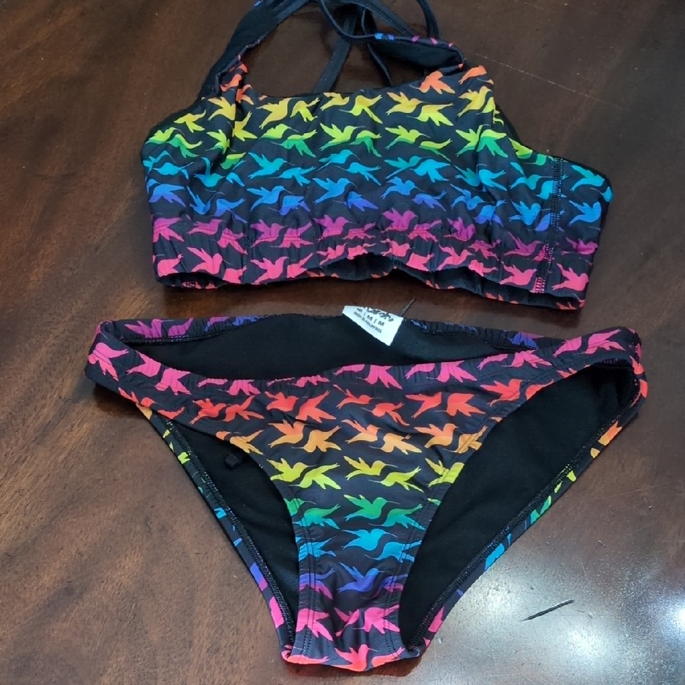 Brand New Smashfest Queen Two Piece Swimsuit